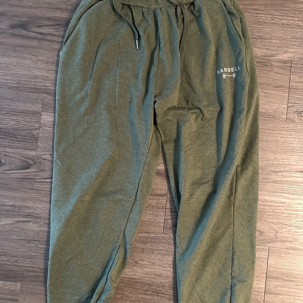 Barbell Apparel Olive Green Men's Joggers